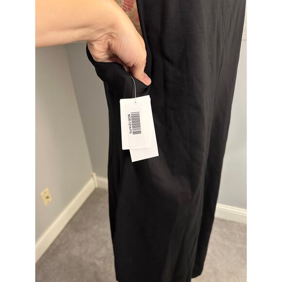 NWT Nordstrom Rack Essential Sleeveless Black Knee Length Sheath Dress Sz 2X - Picture 3 of 6